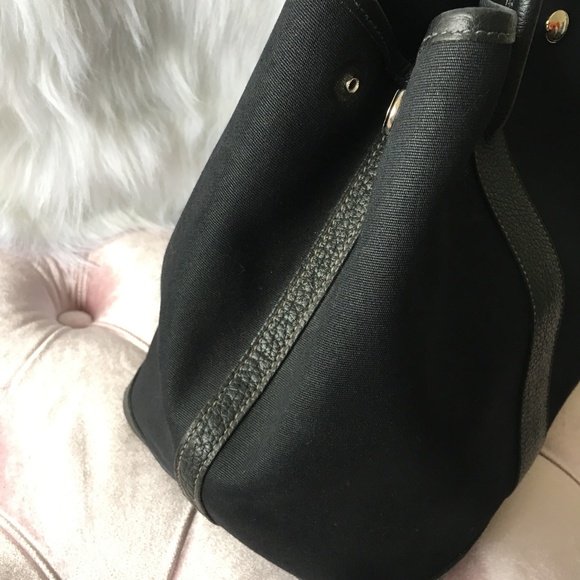 SOLD!! HERMES Garden Party Black Tote - Picture 5 of 7